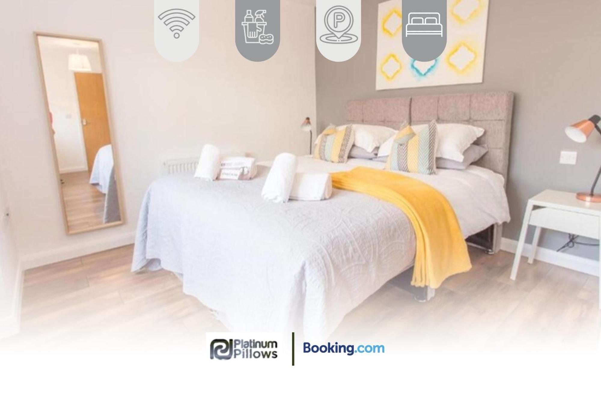 Modern Oxford 1Br Apt, Contractor & Family Accommodation, Near Oxford Hospitals And Science Park Экстерьер фото