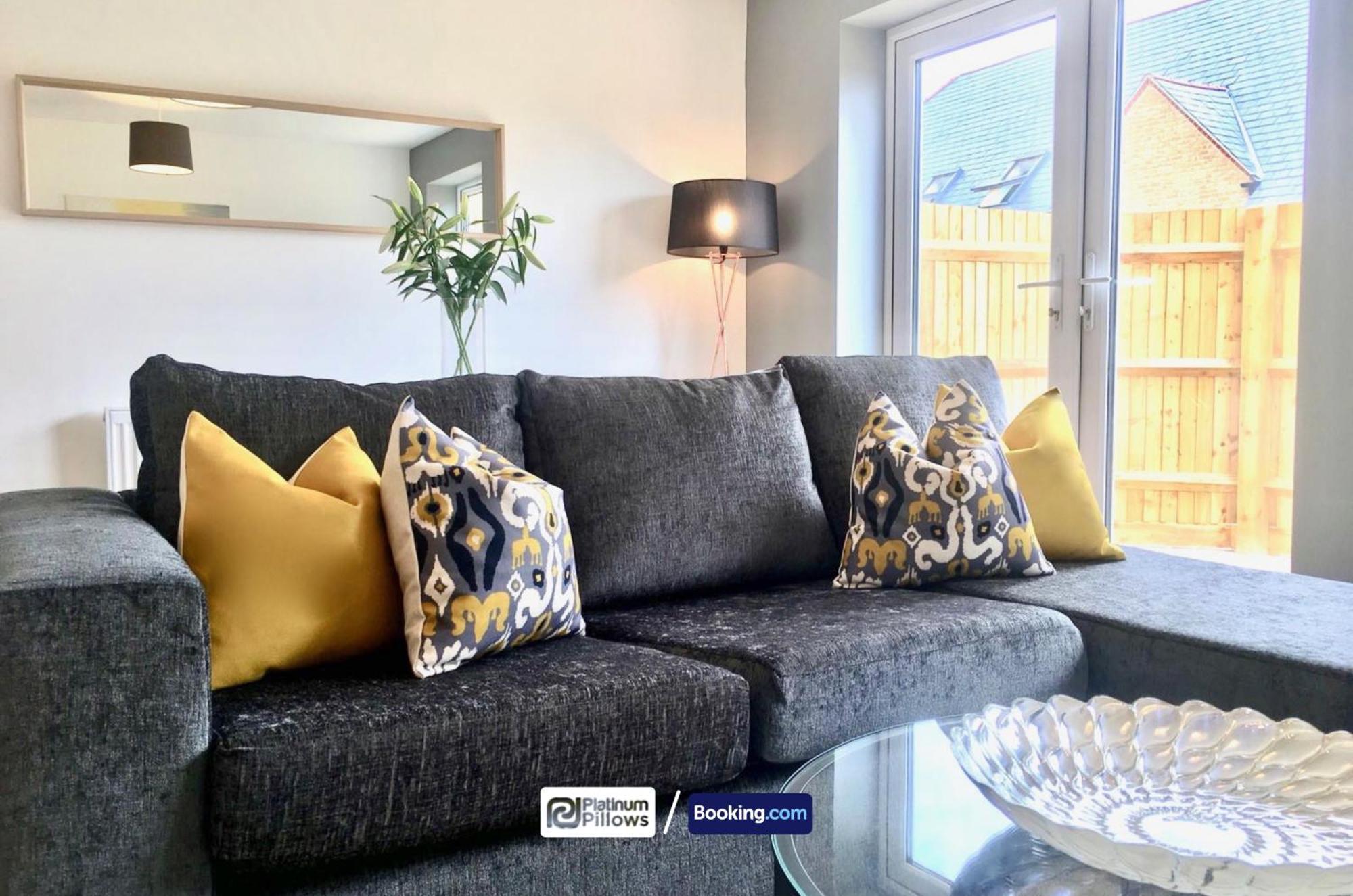 Modern Oxford 1Br Apt, Contractor & Family Accommodation, Near Oxford Hospitals And Science Park Экстерьер фото