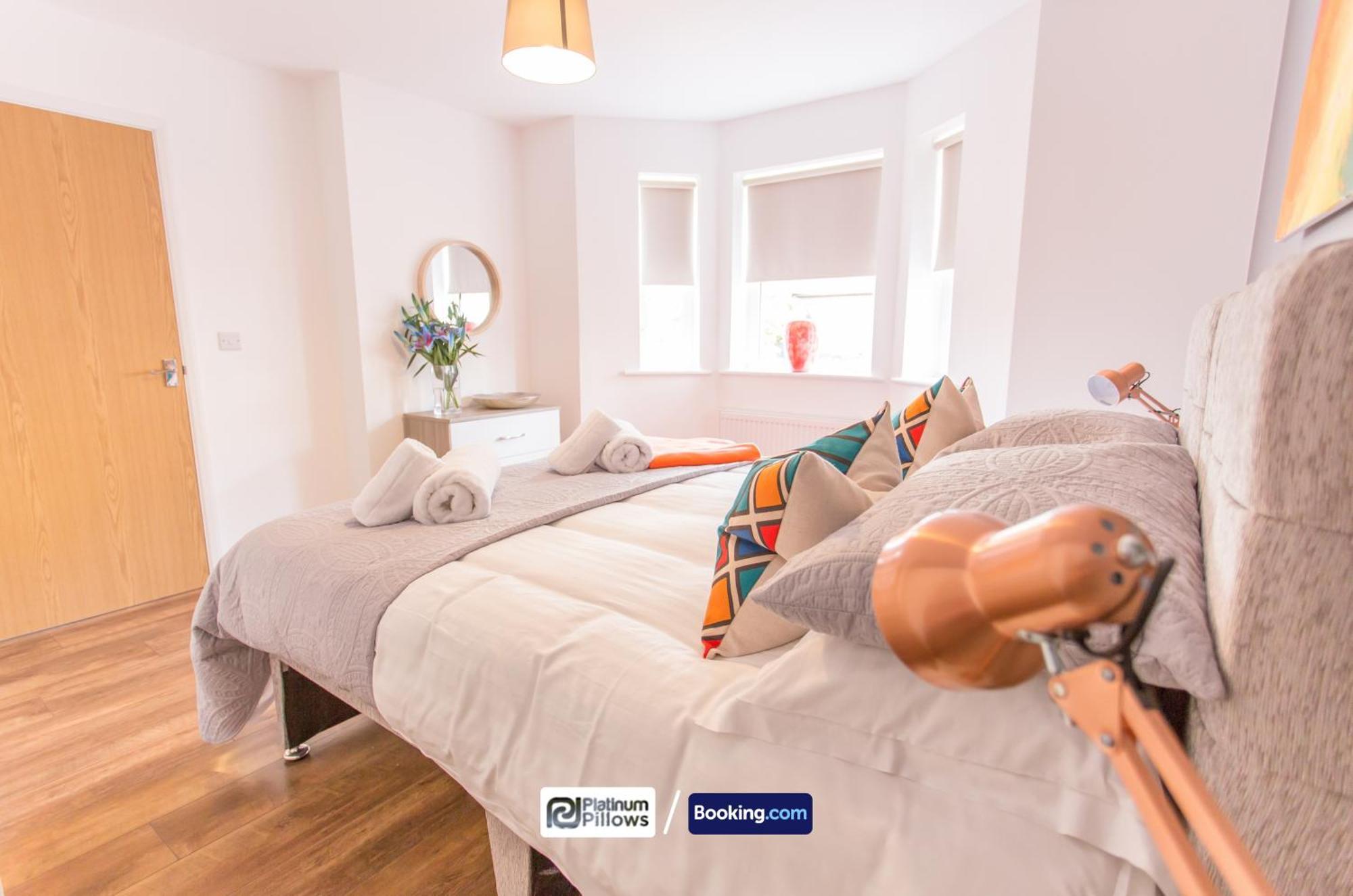 Modern Oxford 1Br Apt, Contractor & Family Accommodation, Near Oxford Hospitals And Science Park Экстерьер фото