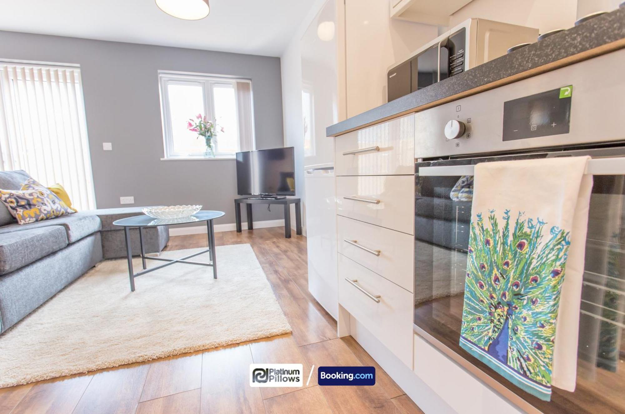 Modern Oxford 1Br Apt, Contractor & Family Accommodation, Near Oxford Hospitals And Science Park Экстерьер фото
