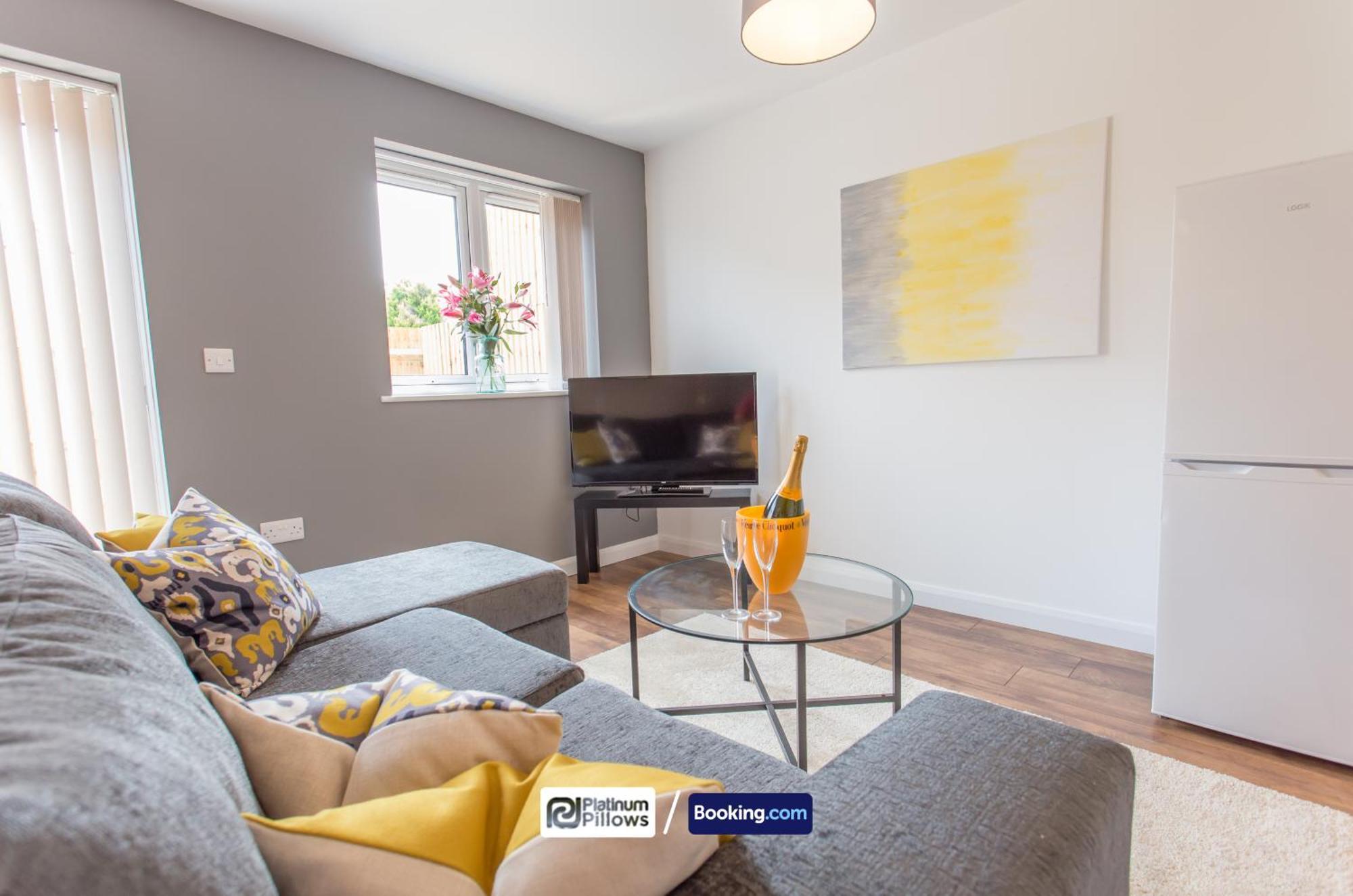 Modern Oxford 1Br Apt, Contractor & Family Accommodation, Near Oxford Hospitals And Science Park Экстерьер фото