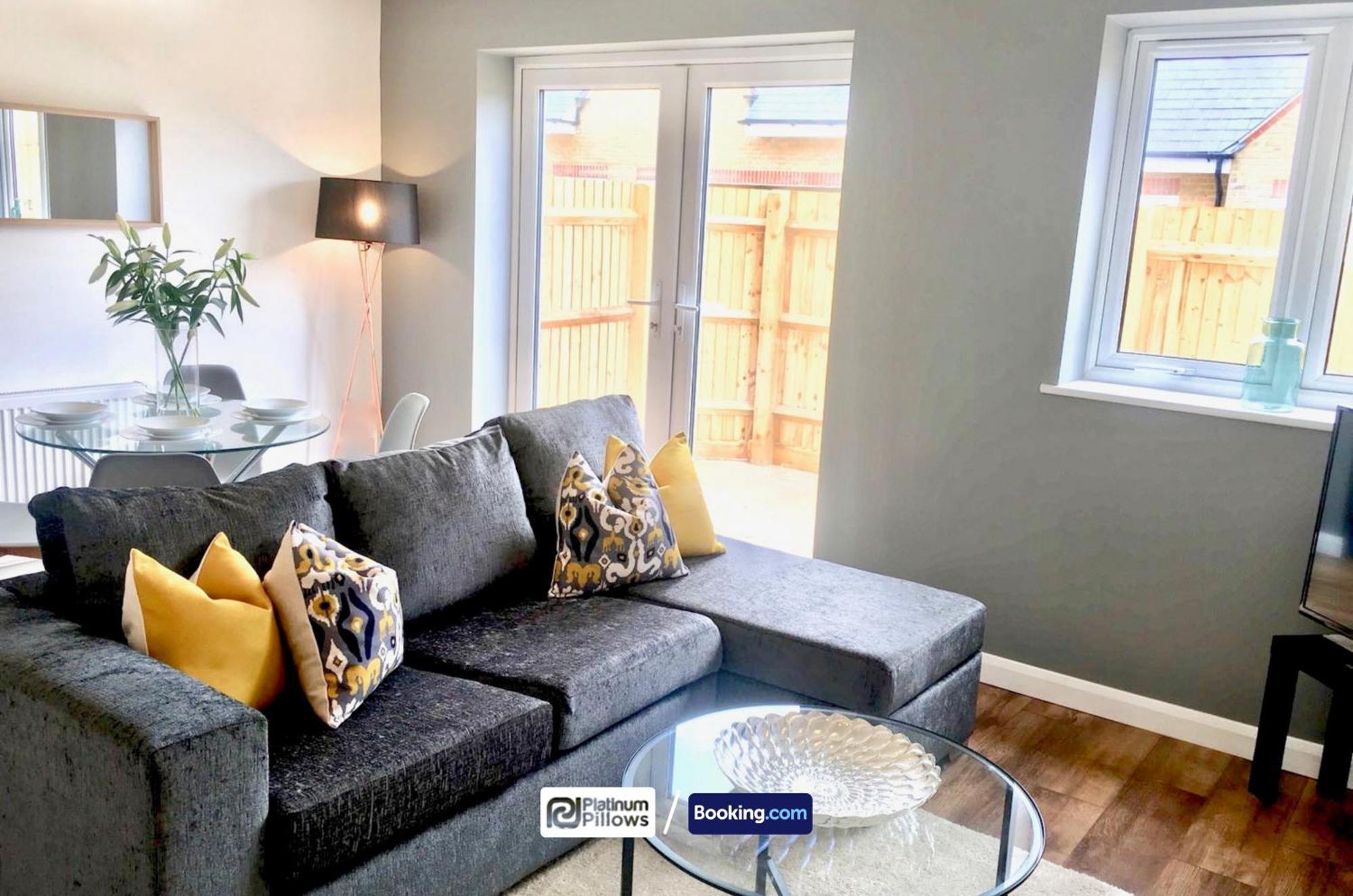 Modern Oxford 1Br Apt, Contractor & Family Accommodation, Near Oxford Hospitals And Science Park Экстерьер фото