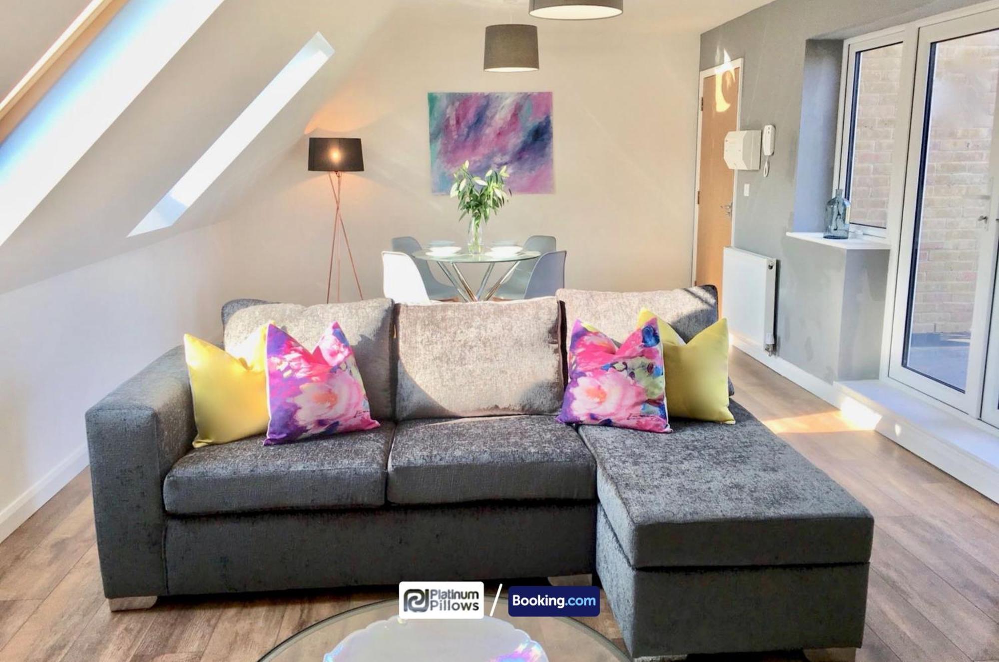 Modern Oxford 1Br Apt, Contractor & Family Accommodation, Near Oxford Hospitals And Science Park Экстерьер фото